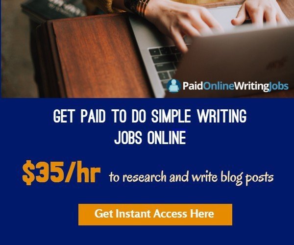 Get Paid To Do Simple Writing Jobs Online